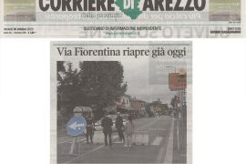 Corriere di Arezzo 20 ottobre 2023