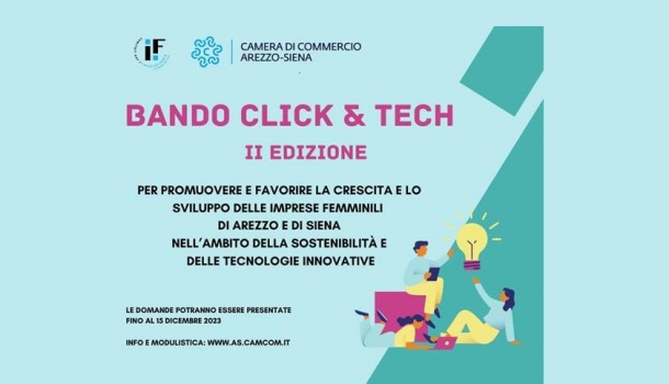 IMPRENDITORIA FEMMINILE: BANDO CLICK & TECH 2023