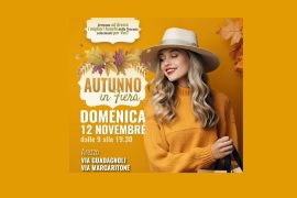 AUTUNNO IN FIERA: DOMENICA 12 NOVEMBRE AD AREZZO