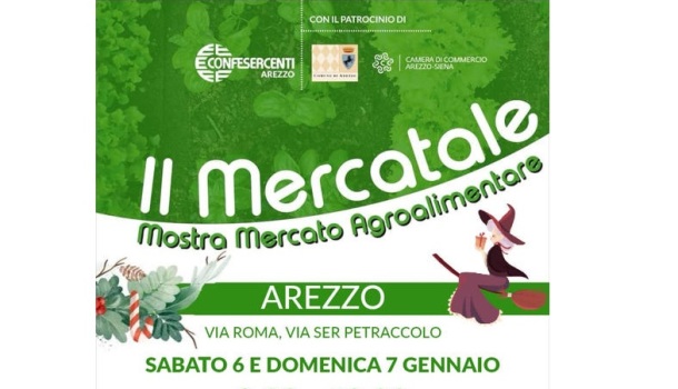 MERCATALE E DELIZIE DELLA BEFANA: IL 6 E IL 7 GENNAIO