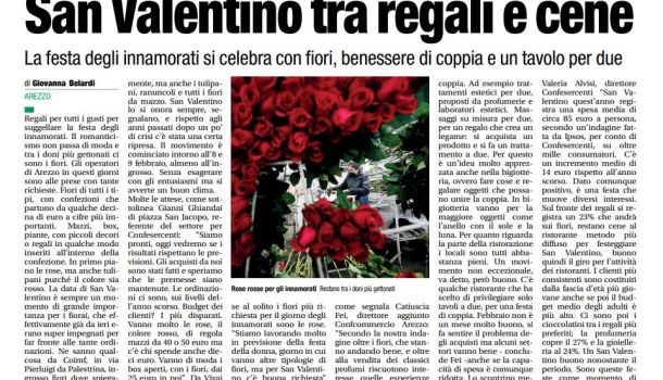 Corriere di Arezzo 14 febbraio 2024