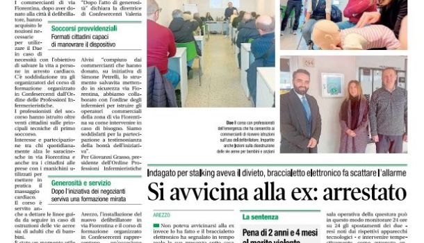 Corriere di Arezzo 20 febbraio 2024