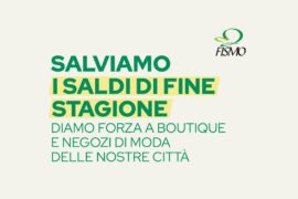 SALVIAMO I SALDI DI FINE STAGIONE, LA CAMPAGNA FISMO