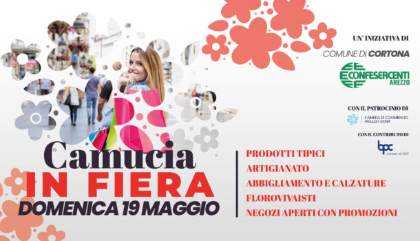 CAMUCIA IN FIERA: DOMENICA 19 MAGGIO