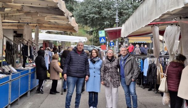 PONTE A POPPI: NUOVO ASSETTO DEL MERCATO IN PIAZZA GARIBALDI
