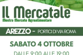 IL MERCATALE: SABATO 4 OTTOBRE SOTTO I PORTICI DI VIA ROMA