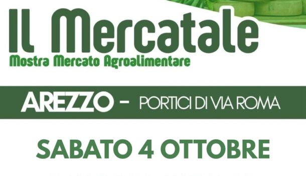 IL MERCATALE: SABATO 4 OTTOBRE SOTTO I PORTICI DI VIA ROMA