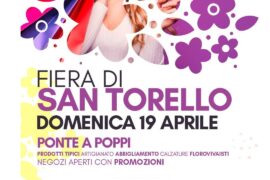DOMENICA 19 APRILE TORNA IN CASENTINO LA FIERA DI SAN TORELLO