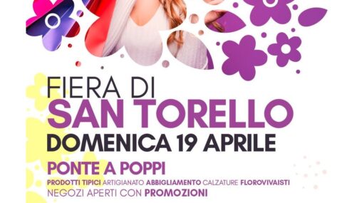 DOMENICA 19 APRILE TORNA IN CASENTINO LA FIERA DI SAN TORELLO