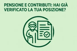 PENSIONE E CONTRIBUTI: HAI GIÀ VERIFICATO LA TUA POSIZIONE?