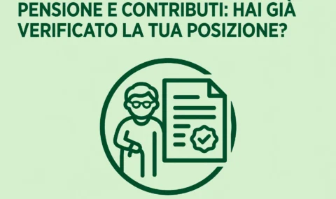 PENSIONE E CONTRIBUTI: HAI GIÀ VERIFICATO LA TUA POSIZIONE?